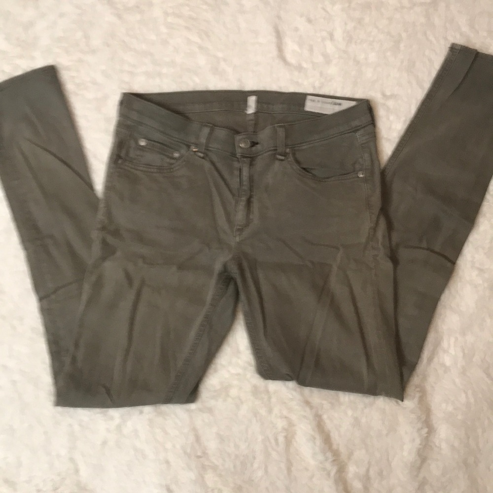 Rag & Bone: Skinny - Dist Fatigue